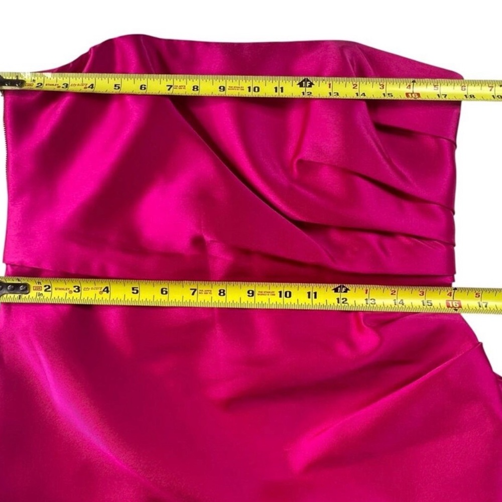 Strapless Ruched Draped Dress - Picture 4 of 6